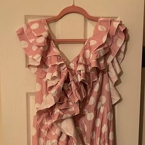 Pink and White Fiesta Dress
